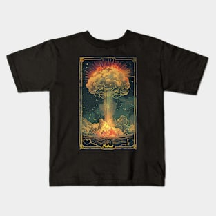 Tarot Card Post Apocalyptic Kids T-Shirt